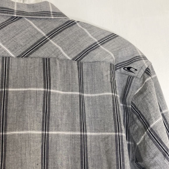 O’Neill Long Sleeve Plaid Button Down Shirt Size XL - Picture 7 of 7